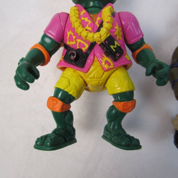 Vintage 1992 TMNT Lot of 3 Loose Figures - No Accessories - Used - Picture 3 of 16